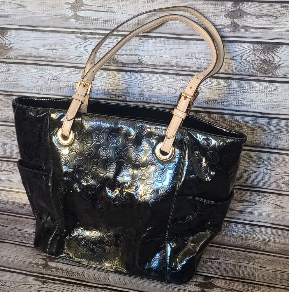 Michael Kors Black Tote Bag Purse